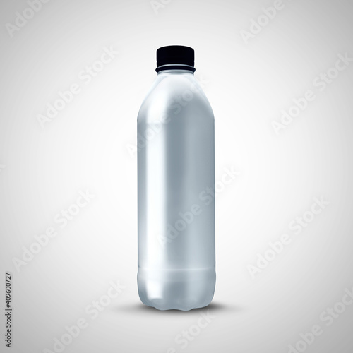 Bottle 3d rendering mockup design