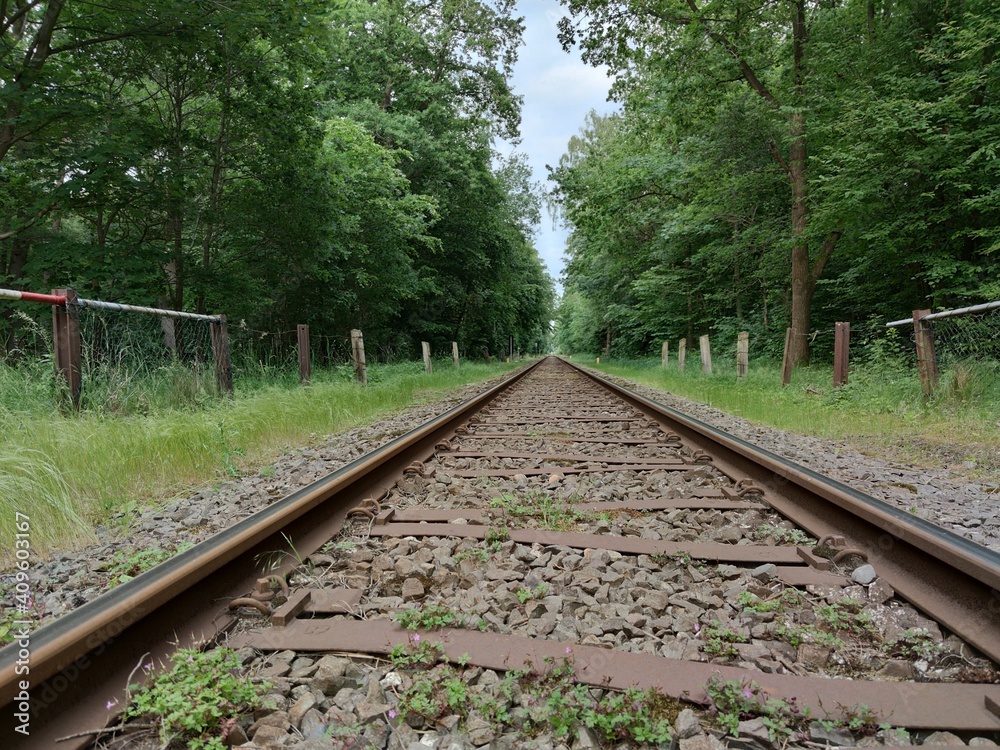 Fototapeta premium Gleisbett