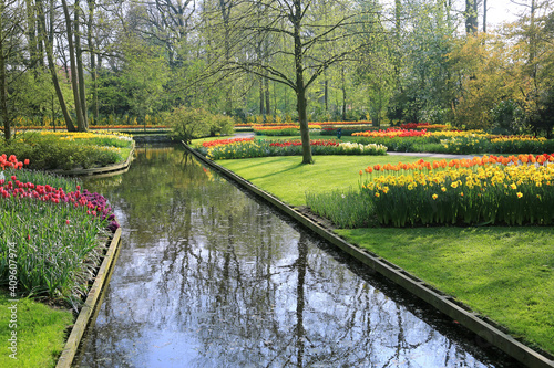 Frühling im Keukenhof in Lisse, Holland 