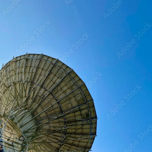 satellite dish on sky