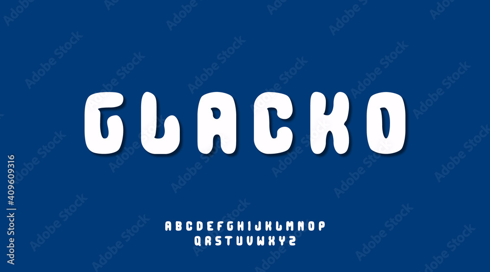 Modern and fun bold rounded font, suitable for logo, logotype, monogram, flyer, poster, comic theme, and children or school theme Modern and fun bold rounded font, suitable for logo, logotype, monogram, flyer, poster, comic theme, and children or school theme