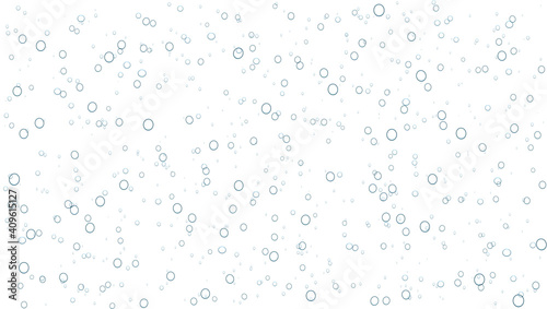 Transparent Cosmetic Gel With Light Oxygen Bubbles