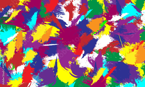 abstract spots colorful background