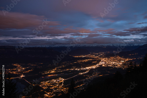 Chambéry de nuit