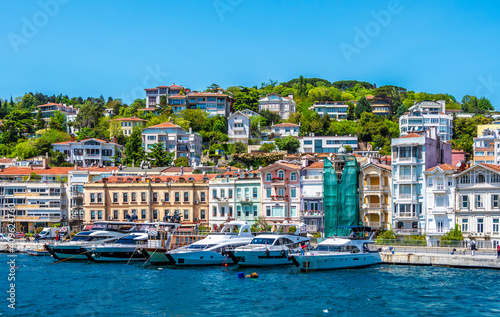 Bosphorus coastline view in Istanbul © nejdetduzen