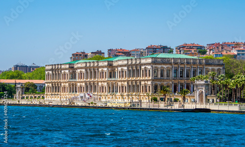Canvas Print Ciragan Palace in Istanbul