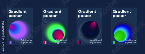 Company identity brochure template collection. Business presentation vector A4 vertical orientation front page mock up set. Corporate report cover abstract geometric illustration design layout bundle.