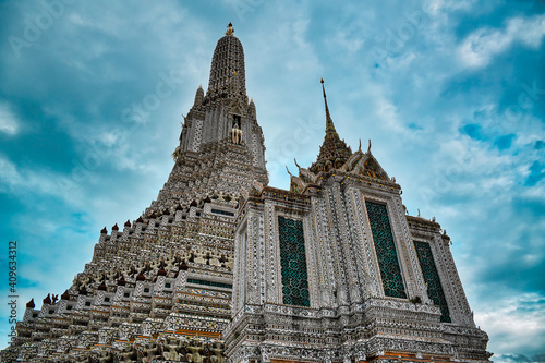 Temple of Dawn  Wat Arun is a buddhist temple and derives its name from the Hindu god Aruna often personified as the radiations of the rising sun