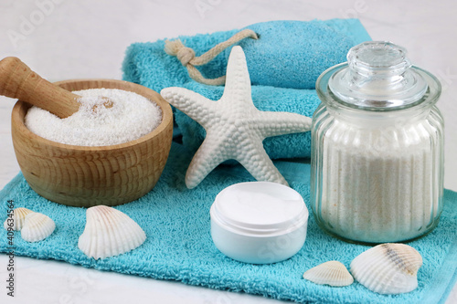 Skin care with sea salt
