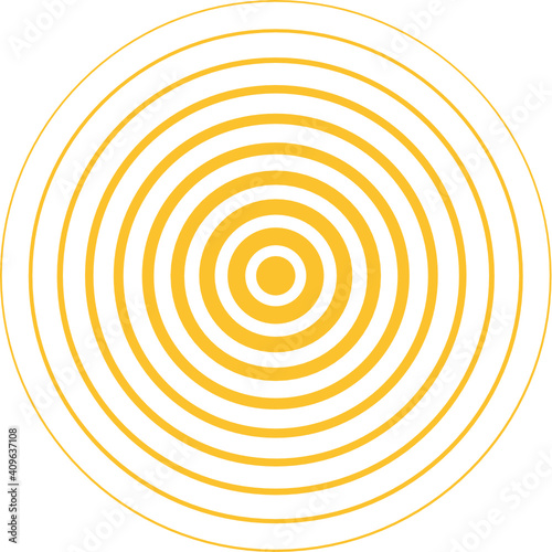 Yellow Step Circle