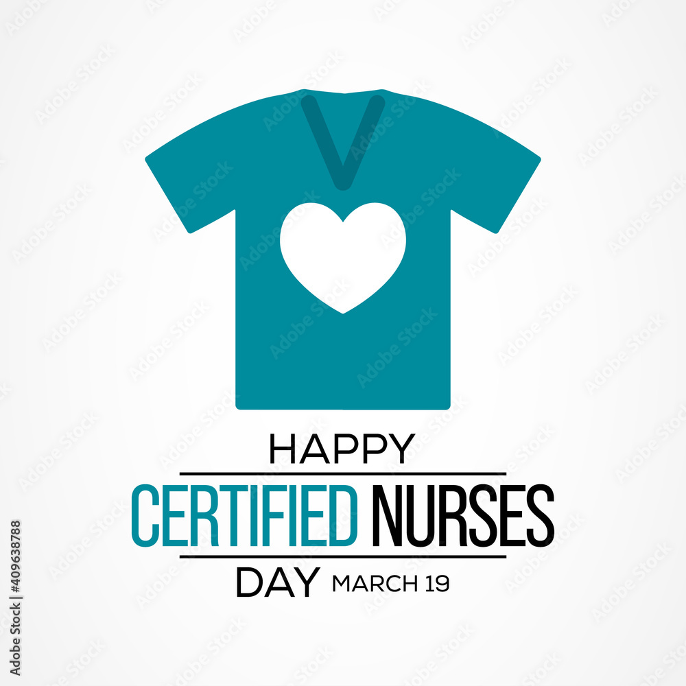 Certified Nurses day is celebrated annually on March 19 worldwide, it