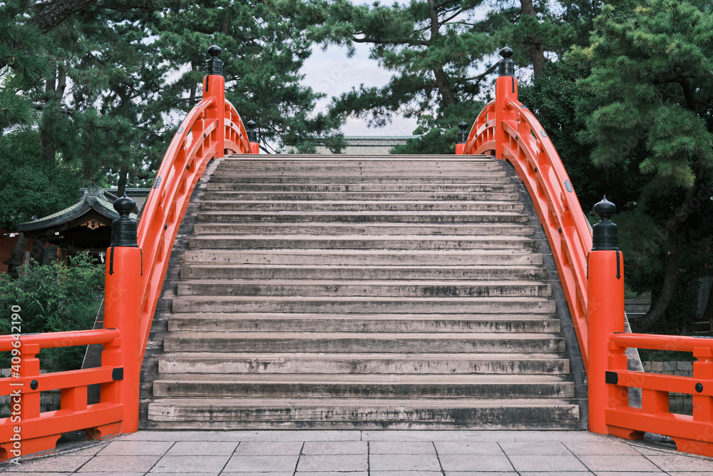 Sumiyoshi Taisha Grand Shrine in Osaka, Japan Sumiyoshi Taisha Grand Shrine in Osaka, Japan