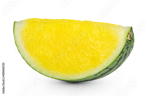 watermelon on white background.