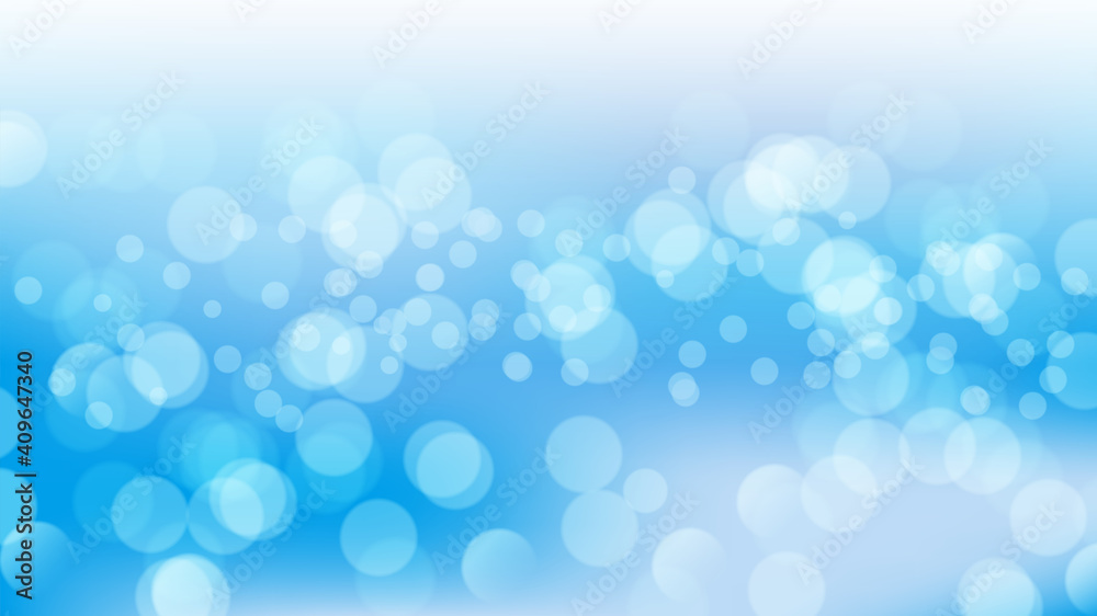 Abstract blue background with bokeh light. Vector illustration for graphic design or sea content Abstract blue background with bokeh light. Vector illustration for graphic design or sea content