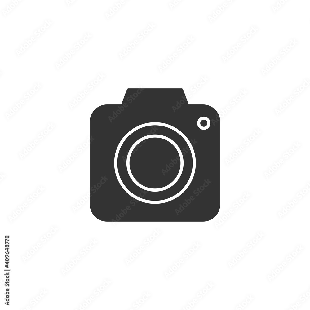 Camera icon. Photography symbol modern, simple, vector, icon for website design, mobile app, ui. Vector Illustration Camera icon. Photography symbol modern, simple, vector, icon for website design, mobile app, ui. Vector Illustration