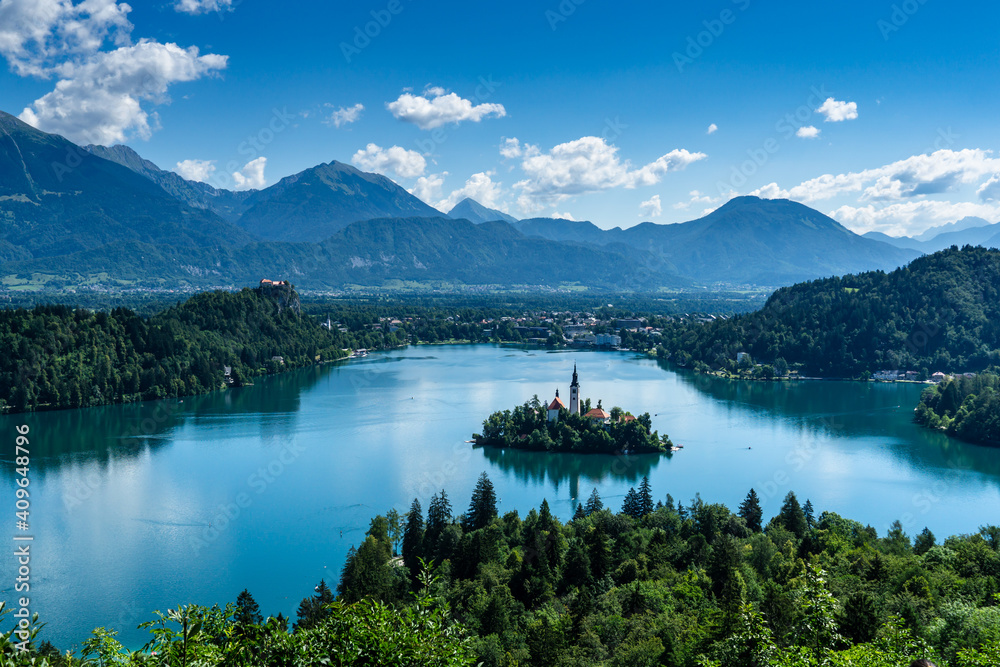 Lake Bled in Slovenia