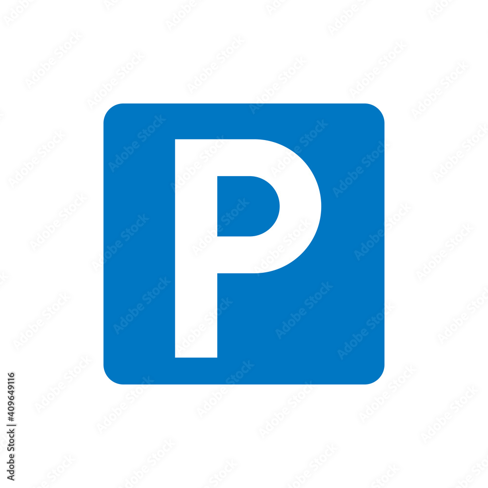 Parking sign icon. Traffic signs symbol modern, simple, vector, icon for website design, mobile app, ui. Vector Illustration Parking sign icon. Traffic signs symbol modern, simple, vector, icon for website design, mobile app, ui. Vector Illustration