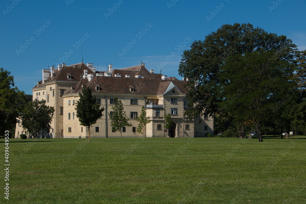 Old castle in Laxenburg near Vienna, Austria, Europe

