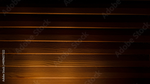 wooden background from horizontal planks