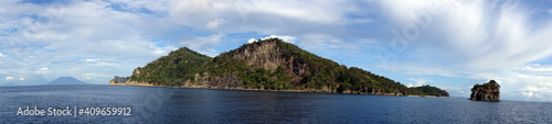 Insel Siko im Bezirk Halmahera