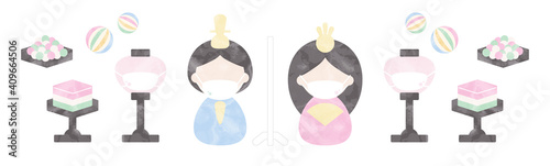 ひなまつり　新しい生活様式ver.