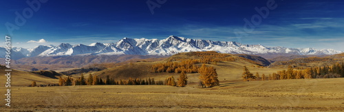 panorama of the mountains