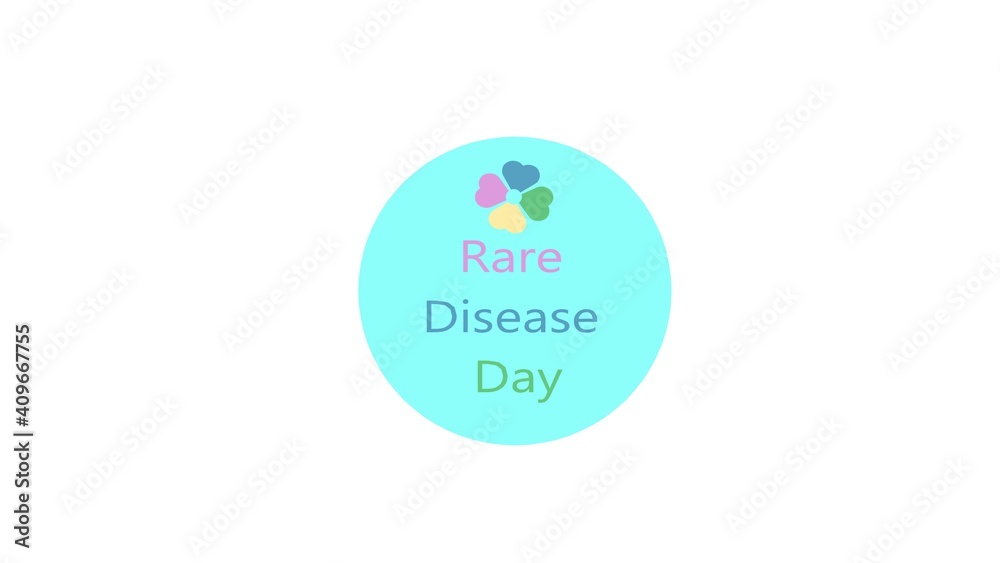 Rare Disease Day banner, awareness day
Rare Disease Day banner, awareness day