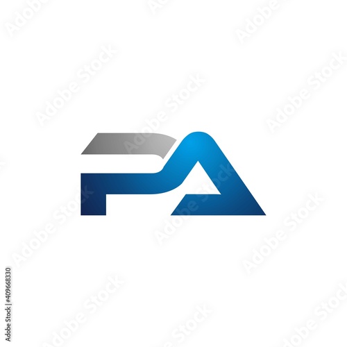 PA sports logo vector
