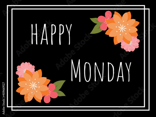 floral greeting card