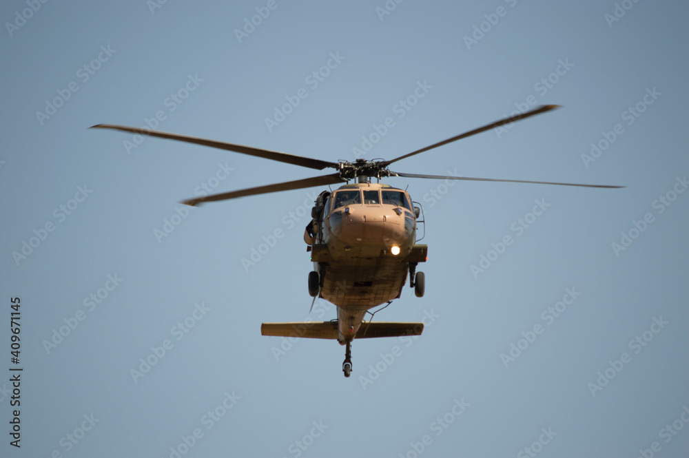 Fototapeta premium Turkish Army Skorsky UH 60 Black Hawk