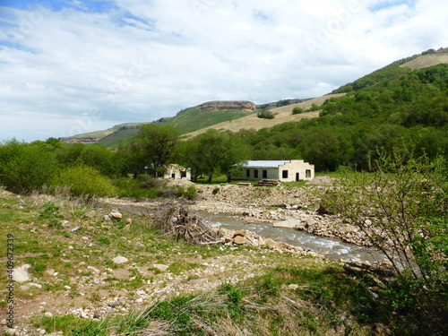 Gum-ezen Gorge in the North Caucasus
