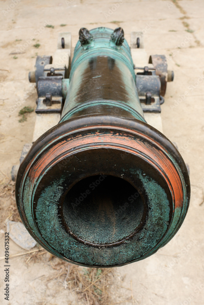 Military cannon, Valença, Portugal