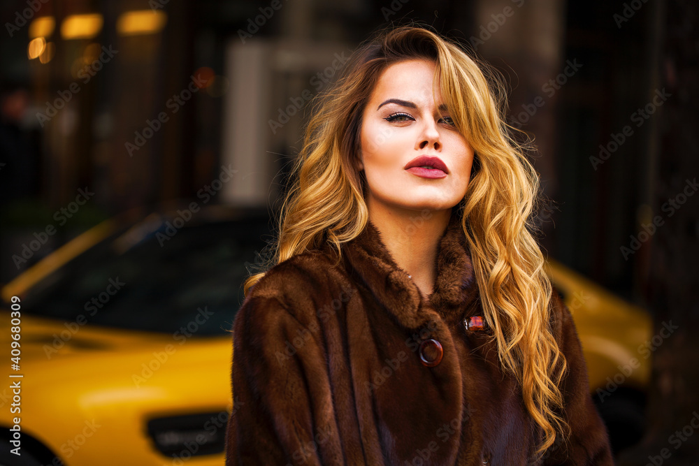 Close up portrait of a young beautiful blonde woman Close up portrait of a young beautiful blonde woman