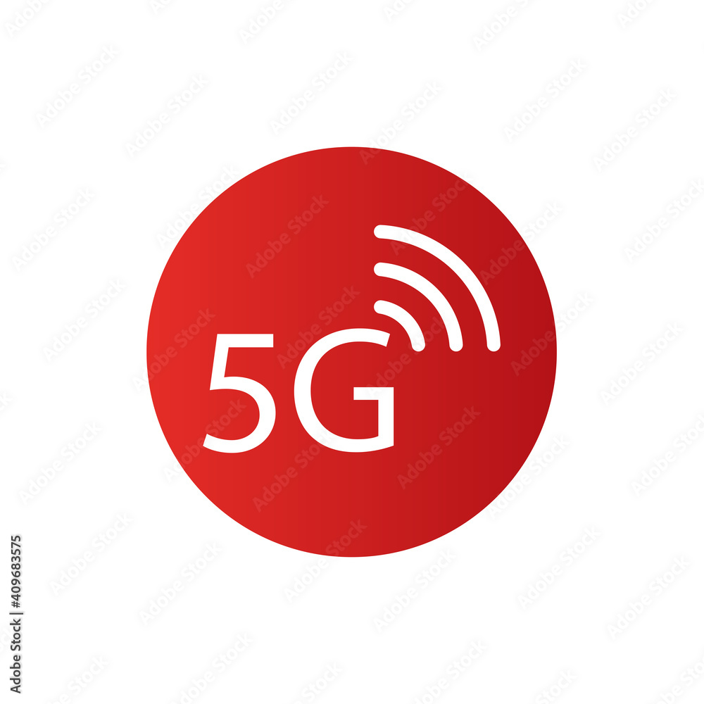 Vector symbol or icon 5G Internet Network Connection. 5th Generation Wireless Internet Network Connection Vector symbol or icon 5G Internet Network Connection. 5th Generation Wireless Internet Network Connection