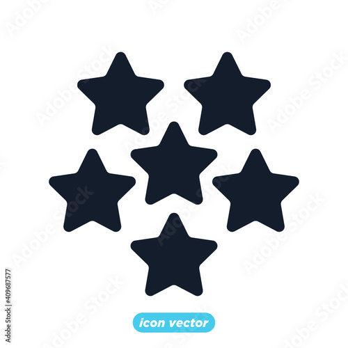 star icons. Shining star. Abstract Falling Star symbol vector illustration