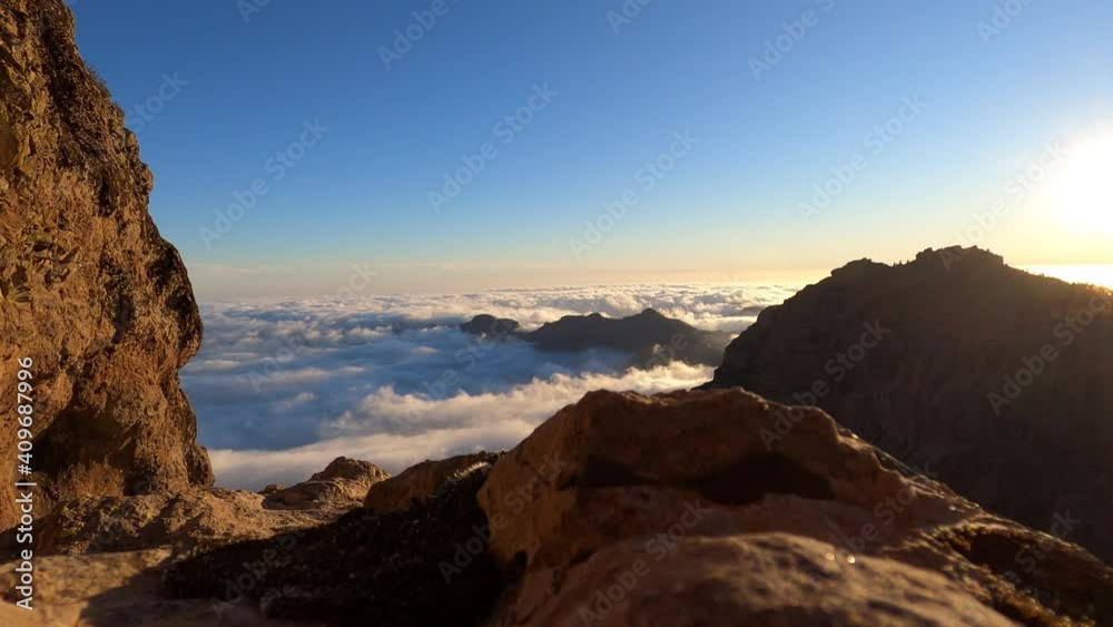 Timelapse in the summit of Gran Canaria island Timelapse in the summit of Gran Canaria island