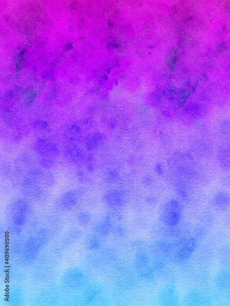 Purple and blue watercolor background, abstract pattern background, graphic design