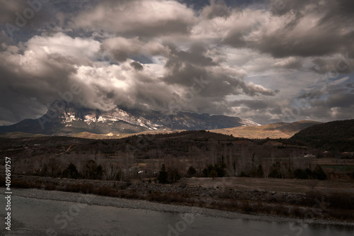 winter in the mountains