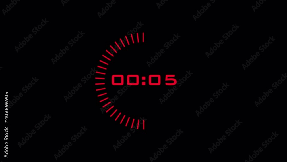 Animation of 10 seconds countdown counter with ALPHA channel. electronic clock with red digits and animated circle. 10 sec timer Animation of 10 seconds countdown counter with ALPHA channel. electronic clock with red digits and animated circle. 10 sec timer