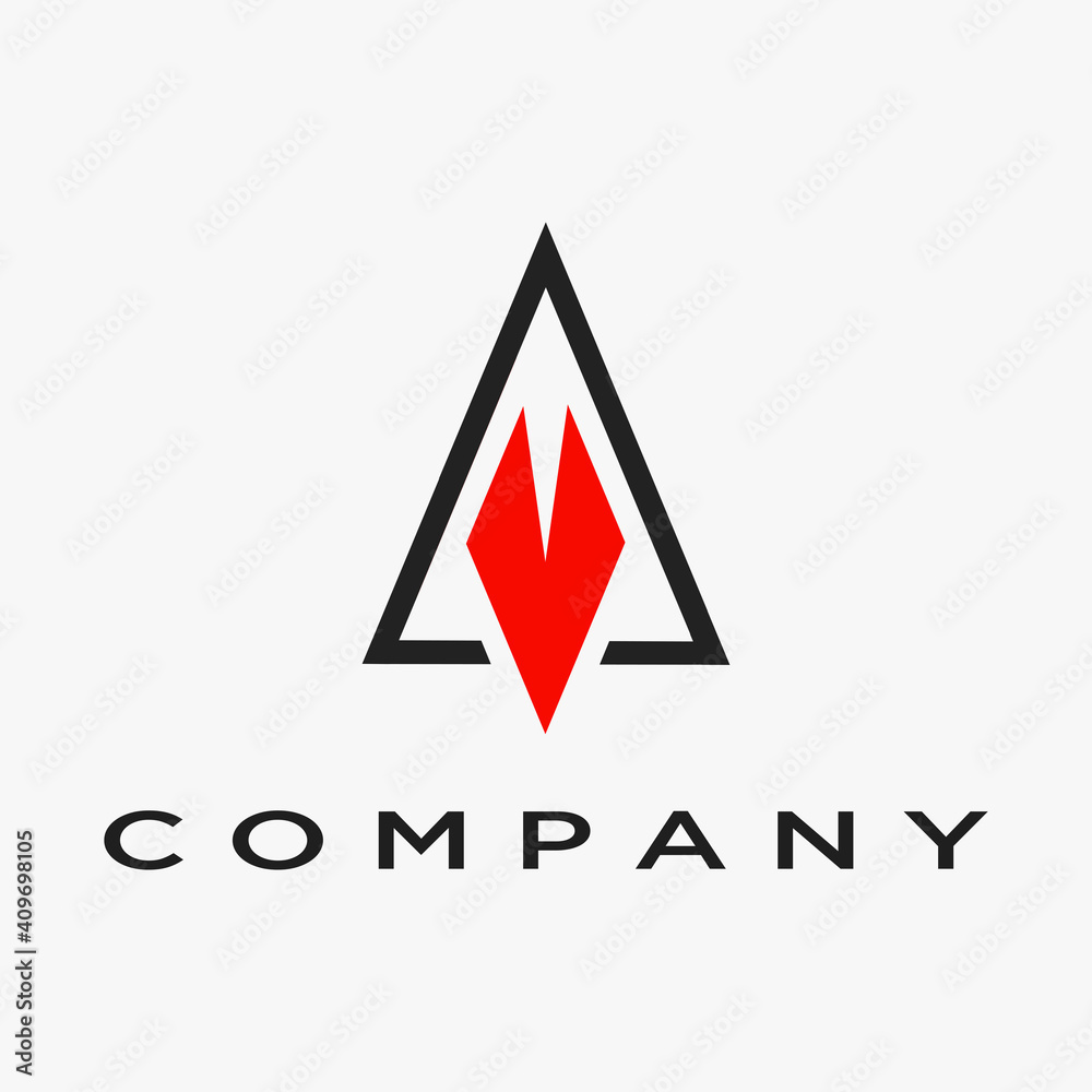 Letter A and v Logo. Abstract Vector Design, company, beauty, etc. Letter A and v Logo. Abstract Vector Design, company, beauty, etc.