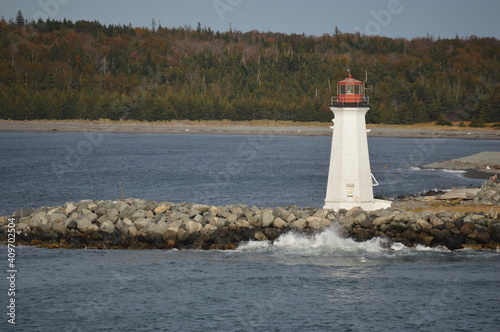lighthouse on the coast