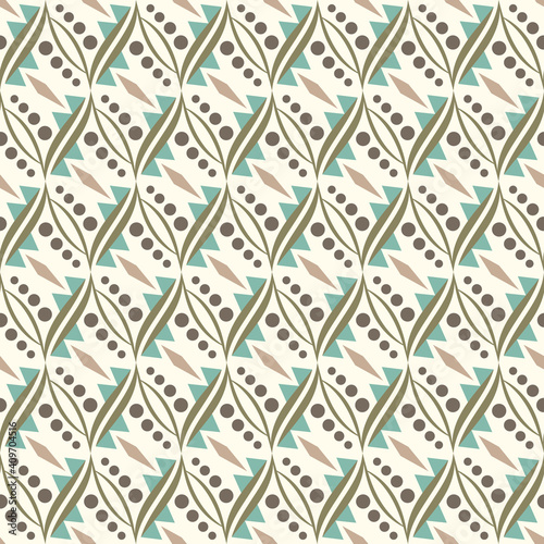 Islamic pattern. Arabic, indian, japanese motifs. Mandala seamless pattern. Ramadan kareem and Hari Raya background. Ethnic bohemian background. Abstract flower. Vector illustration