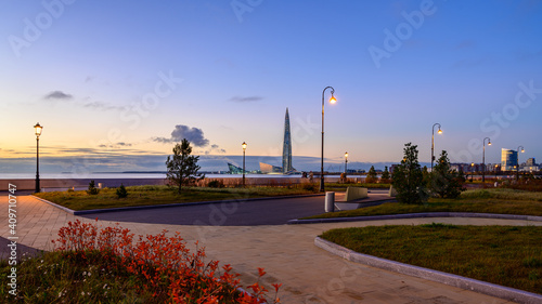 Lakhta center. Saint-Petersburg, Russia.