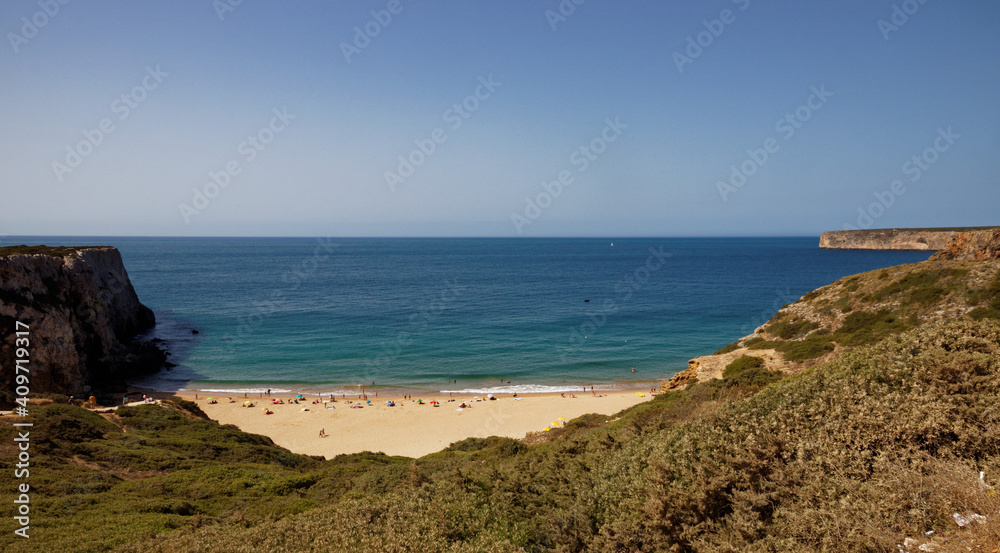 beach and rocks