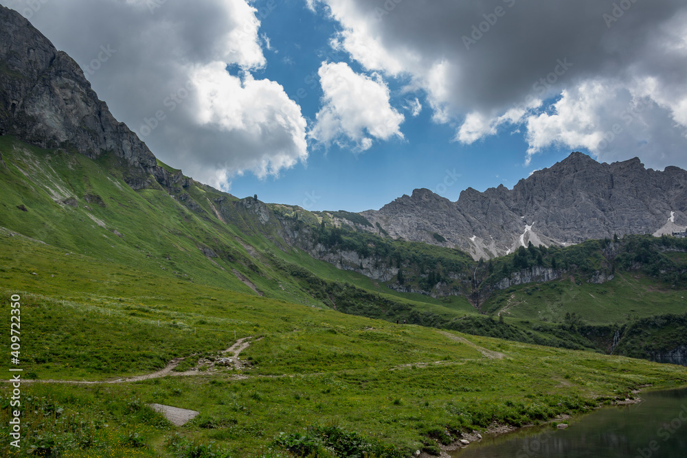 Die Alpen des Tannheimer Tals