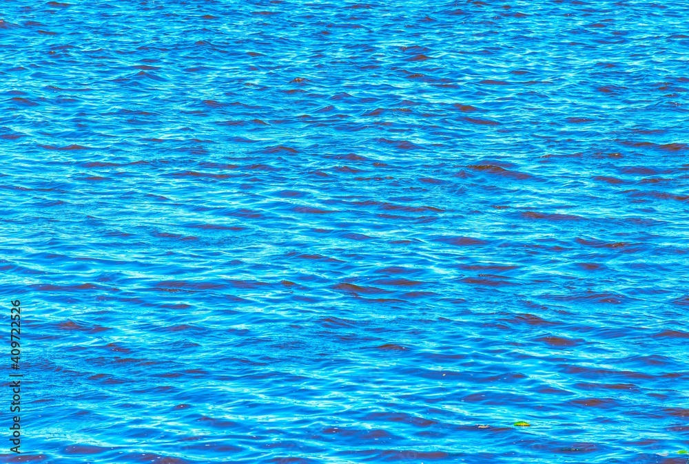 background with high resolution the surface of the water . The ocean surface is a dark background of nature. River, lake, ripples of Water.