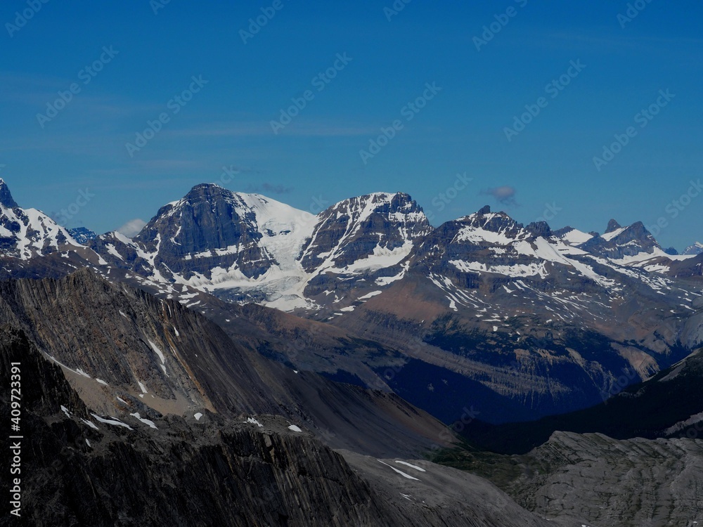 View towards Mount Whoolley at the summit of Nigel Peak at Jasper National Park Alberta Canada OLYMPUS DIGITAL CAMERA View towards Mount Whoolley at the summit of Nigel Peak at Jasper National Park Alberta Canada OLYMPUS DIGITAL CAMERA