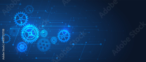 Abstract technology background