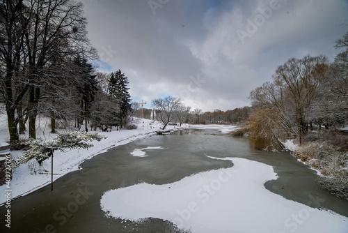 Fototapeta Naklejka Na Ścianę i Meble -  Zimowy krajobraz