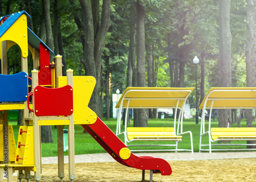 Colorful playground